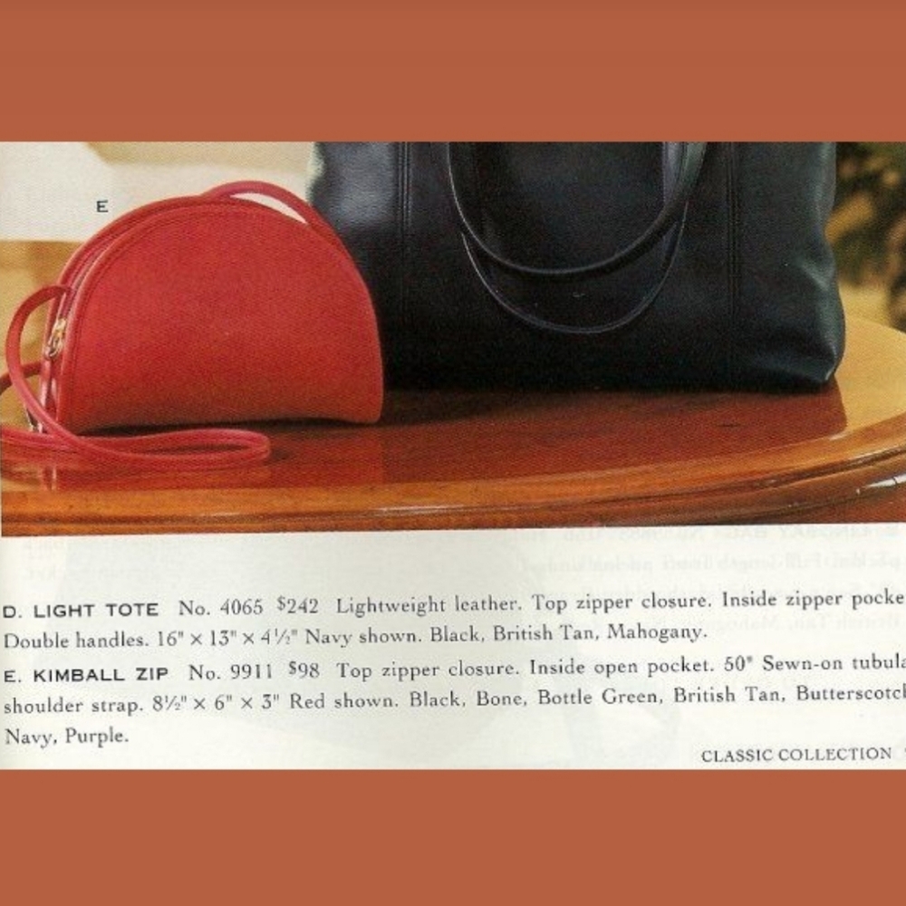 COACH True Vintage Kimball Zip Half Moon Crossbody Bag Classic British Tan - Picture 12 of 15